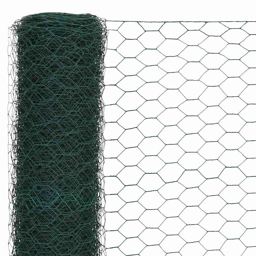 Kippengaas 25X1,5 M Staal Met Pvc Coating 1.5 m