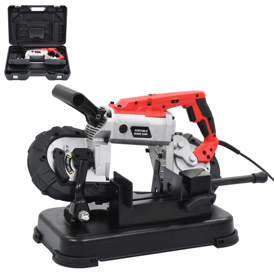 Lintzaagmachine Met Basis En Draagkoffer Staal