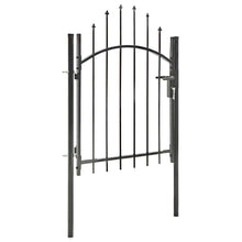 Poort 1X1,5 M Staal 1.5 m Zwart