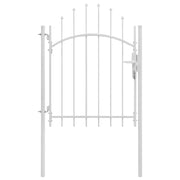 Garden gate Woerden steel 1x1.5m white