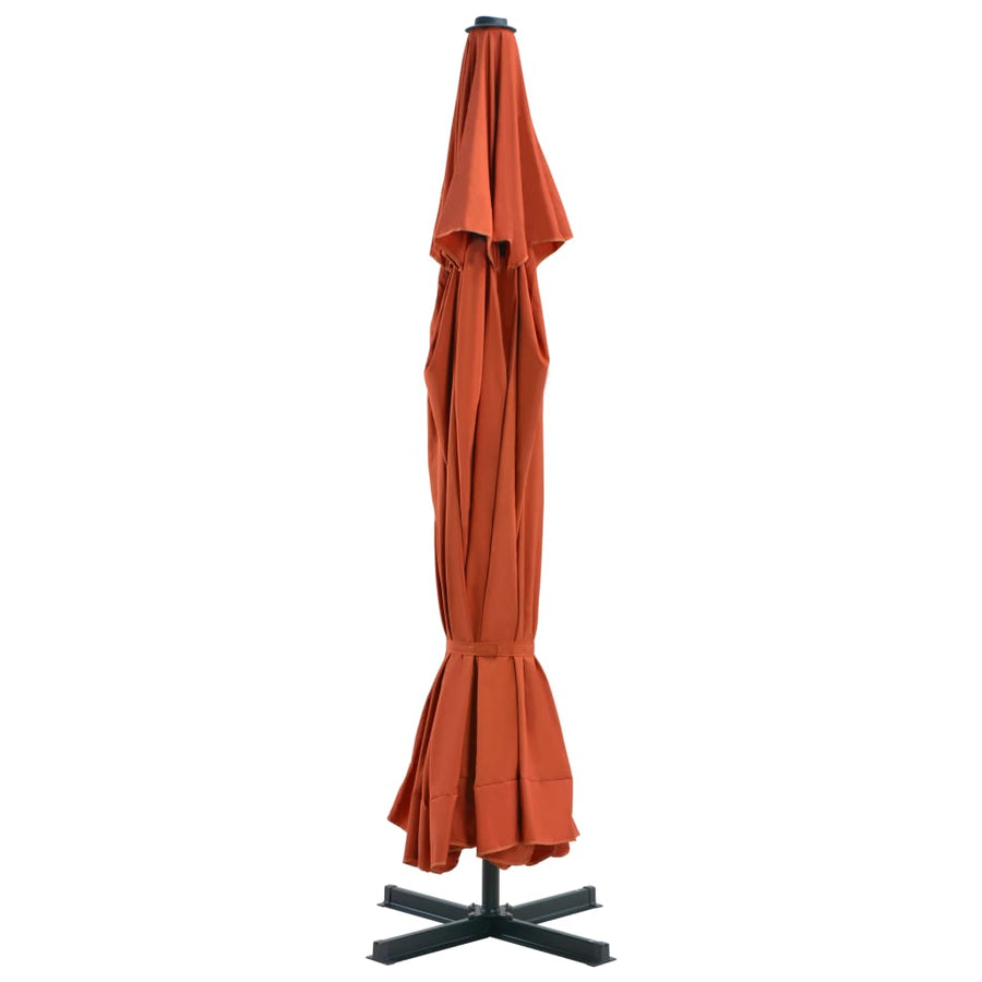 Parasol Met Aluminium Paal Kleurig 500 cm Terracotta