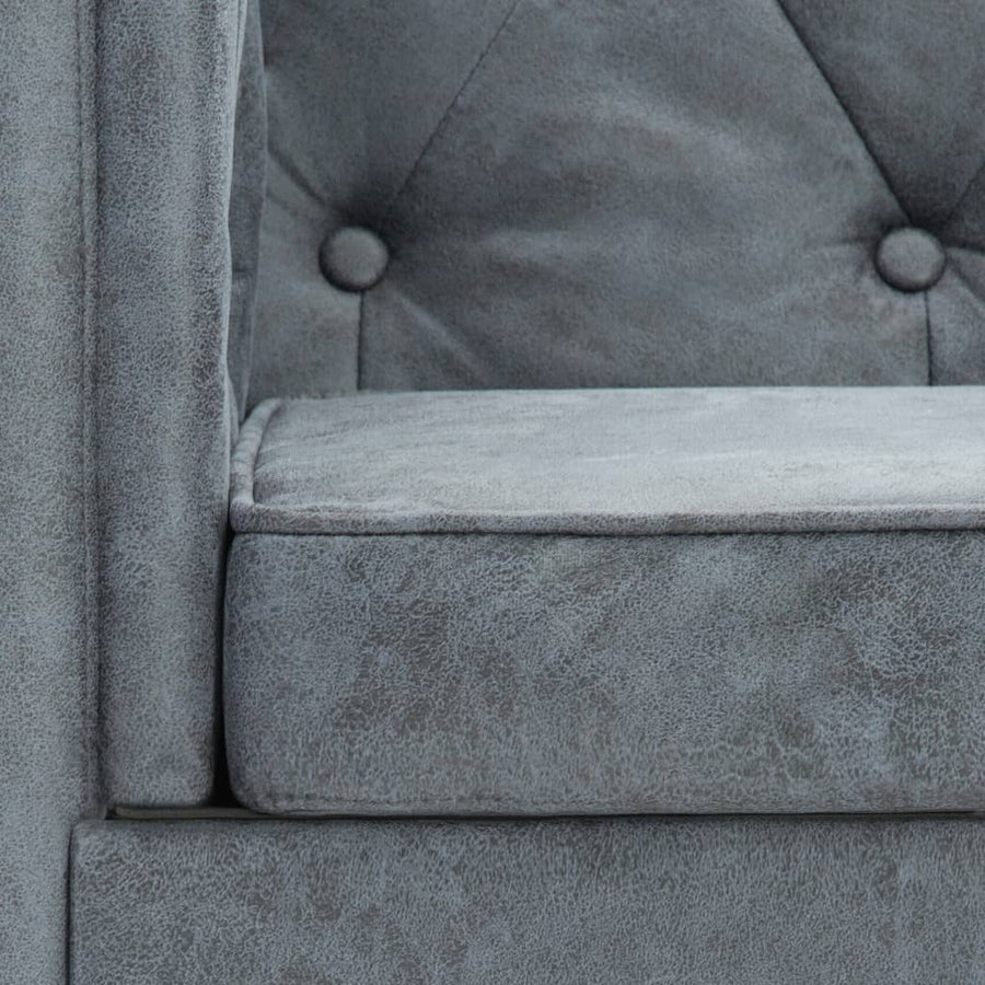 Fauteuil Stof Grijs
