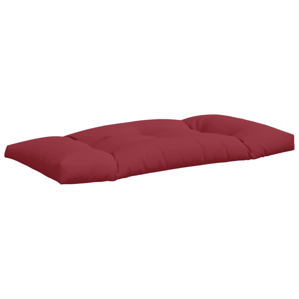 Palletkussens 3 st stof rood
