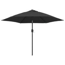 Parasol Met Metalen Paal 300 Cm Antraciet