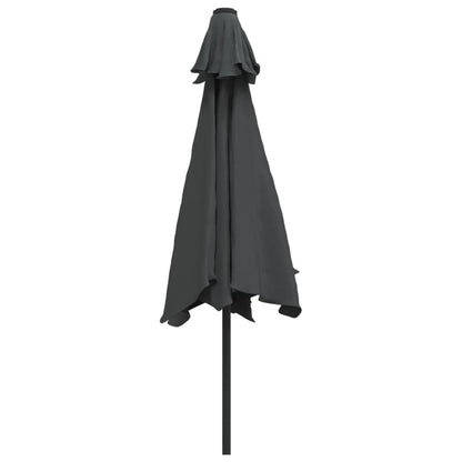 Parasol Met Metalen Paal 300 Cm Antraciet