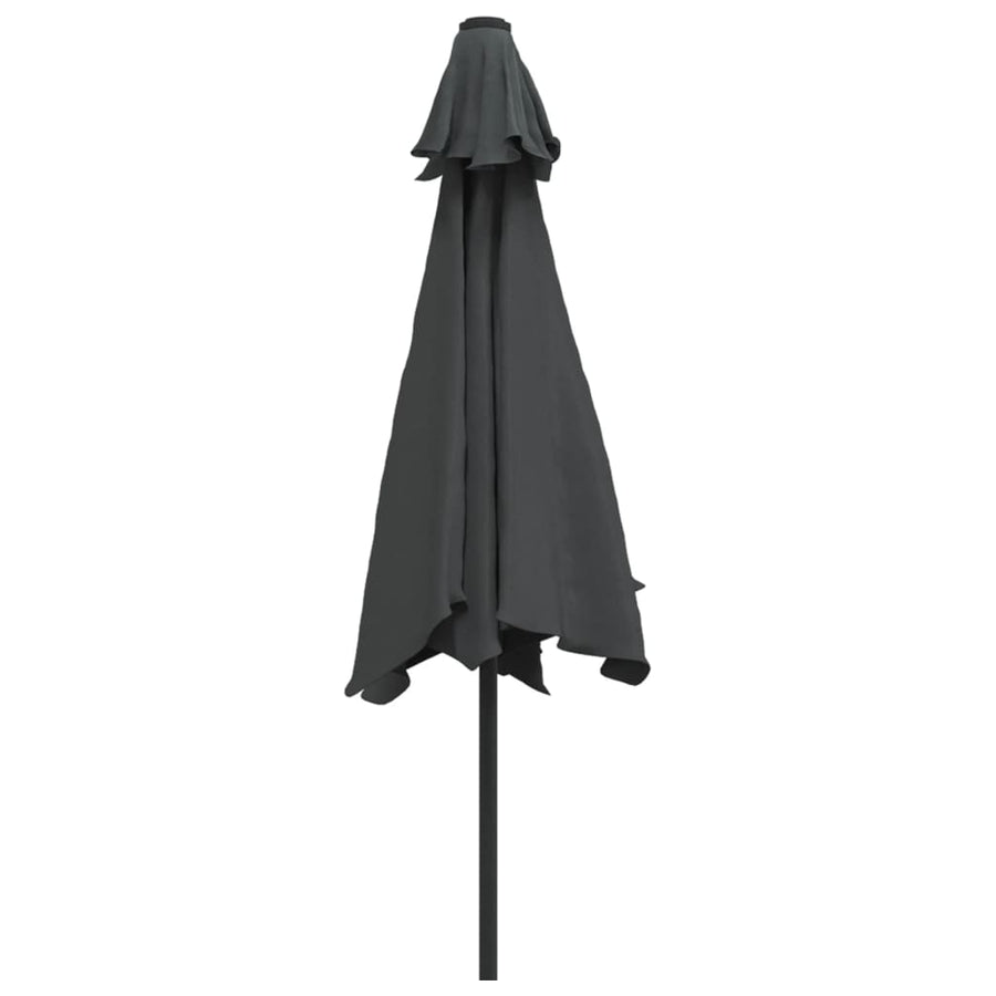 Parasol Met Metalen Paal 300 Cm Antraciet