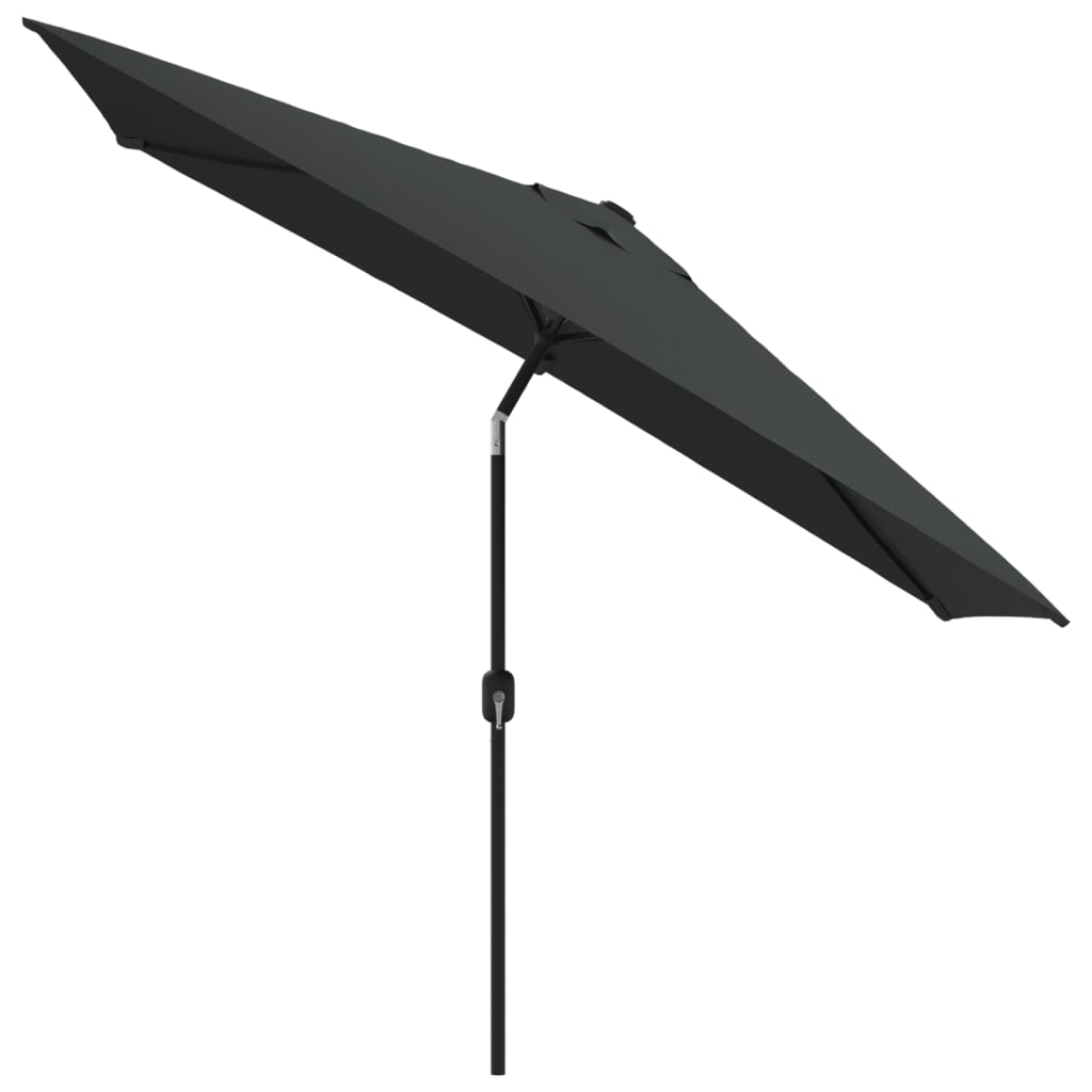 Parasol Met Metalen Paal 300X200 Cm Antraciet