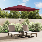 Parasol 300x200 cm bordeauxrood