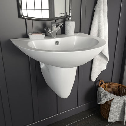 Wasbak 520X450X190 Mm Keramiek Wit