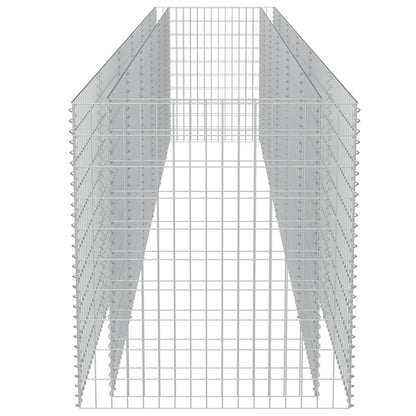 Gabion Plantenbak Verhoogd Gegalvaniseerd Staal 540 x 90 x 100 cm