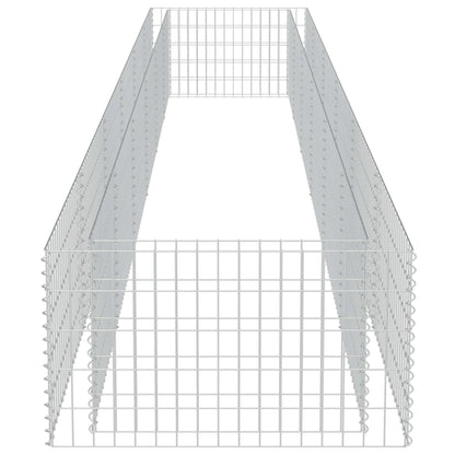 Gabion Plantenbak Verhoogd Gegalvaniseerd Staal 540 x 90 x 50 cm