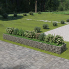 Gabion plantenbak 540x90x50 cm gegalvaniseerd staal