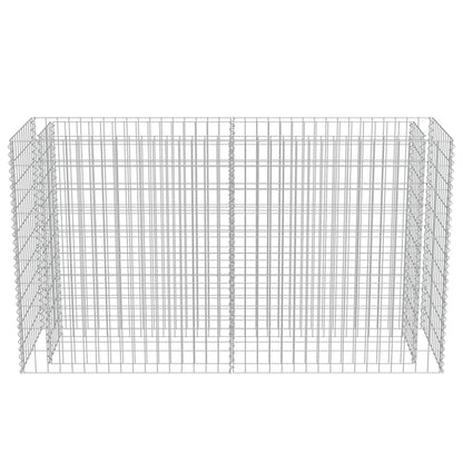 Gabion Plantenbak Verhoogd Gegalvaniseerd Staal 180 x 50 x 100 cm