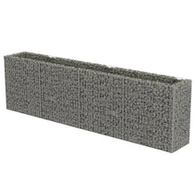 Gabion Plantenbak Verhoogd Gegalvaniseerd Staal 360 x 50 x 100 cm