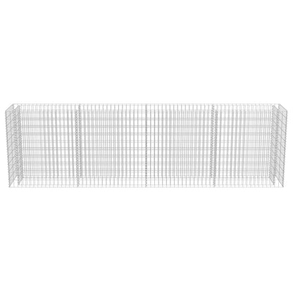 Gabion Plantenbak Verhoogd Gegalvaniseerd Staal 360 x 50 x 100 cm