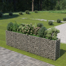 Gabion Plantenbak Verhoogd Gegalvaniseerd Staal 360 x 50 x 100 cm