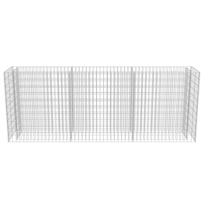 Gabion Plantenbak Verhoogd Gegalvaniseerd Staal 270 x 50 x 100 cm