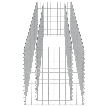 Gabion Plantenbak Verhoogd Gegalvaniseerd Staal 270 x 50 x 50 cm