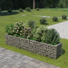 Gabion Plantenbak Verhoogd Gegalvaniseerd Staal 270 x 50 x 50 cm