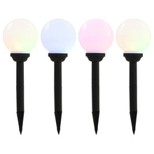 Led-Solarlampen Rond 5 Cm Rgb St 4