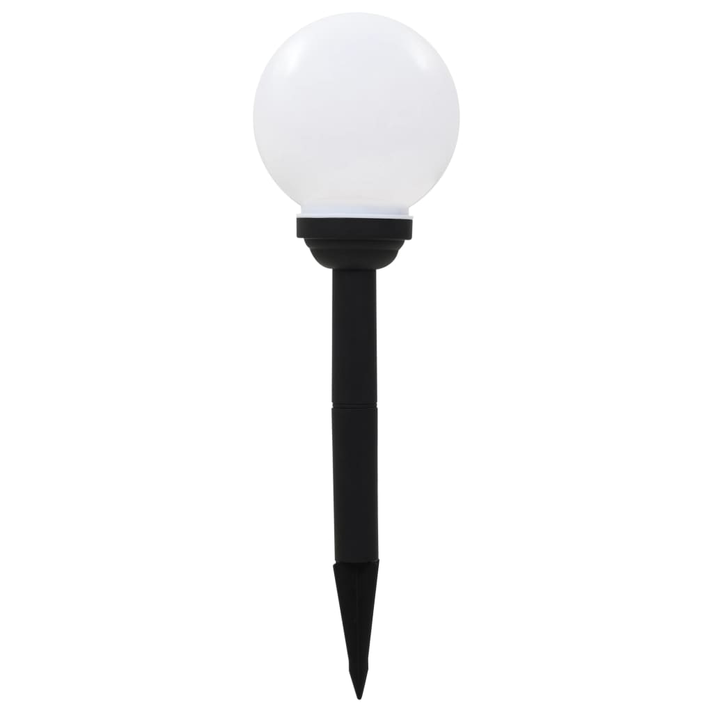 Led-Solarlampen Rond 5 Cm Rgb St 4