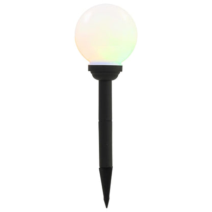 Led-Solarlampen Rond 5 Cm Rgb St 4