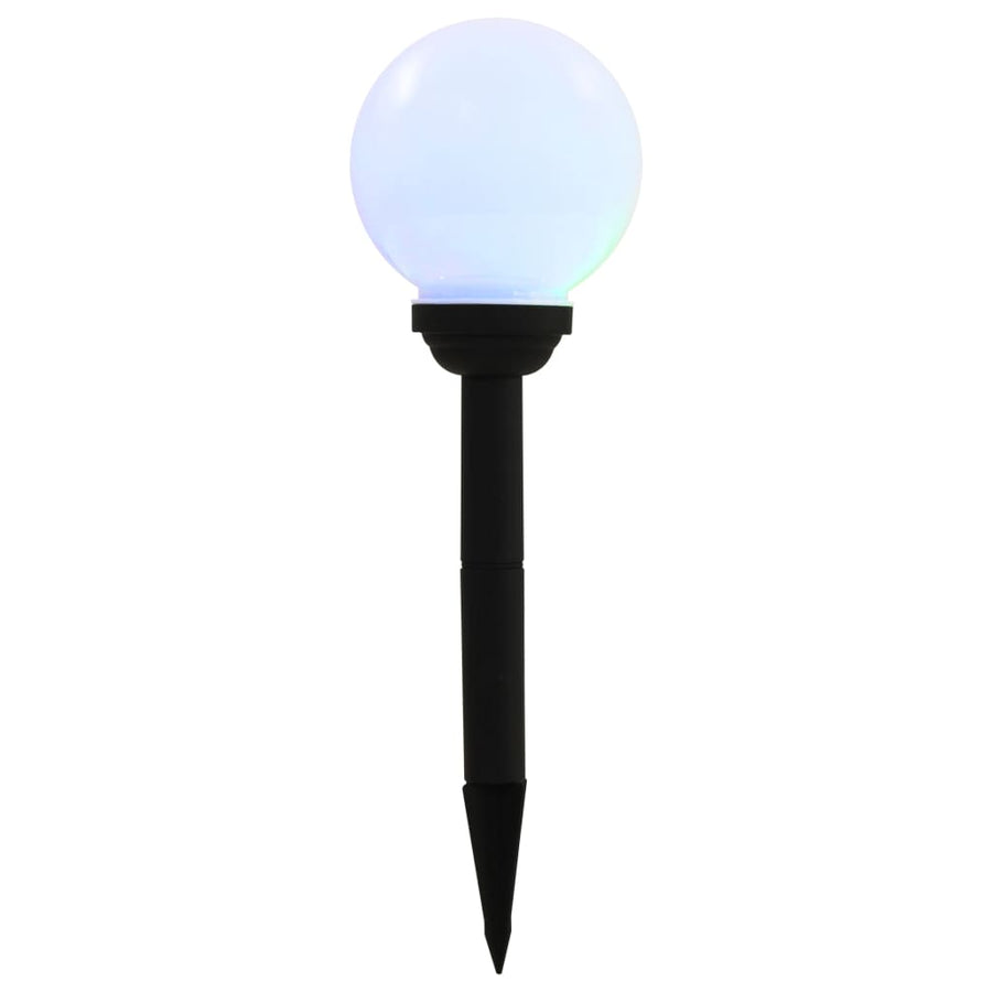 Led-Solarlampen Rond 5 Cm Rgb St 4