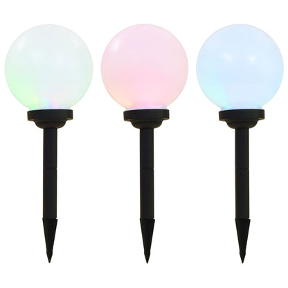 Led-Solarlampen Rond Rgb St 3 20 cm