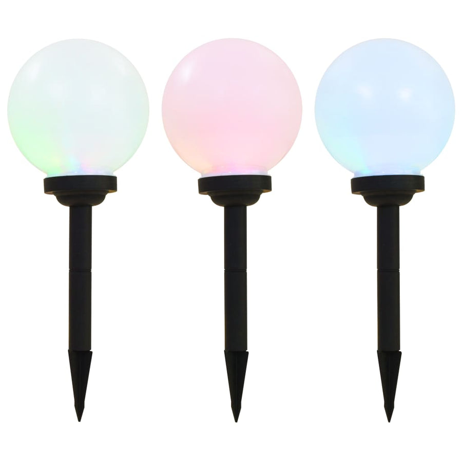 Led-Solarlampen Rond Rgb St 3 20 cm