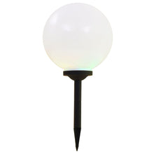 Led-Solarlampen Rond 30 Cm Rgb 2 St