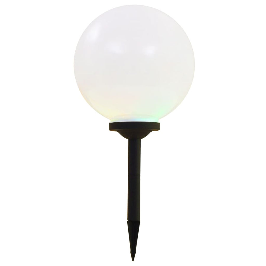 Led-Solarlampen Rond 30 Cm Rgb 2 St