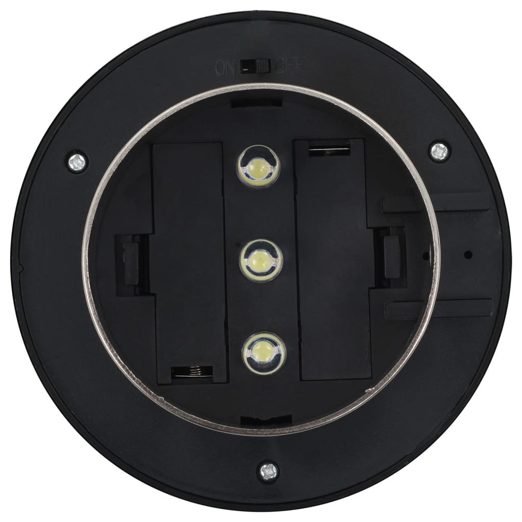 Led-Solarlampen Rond 2 Cm Wit St