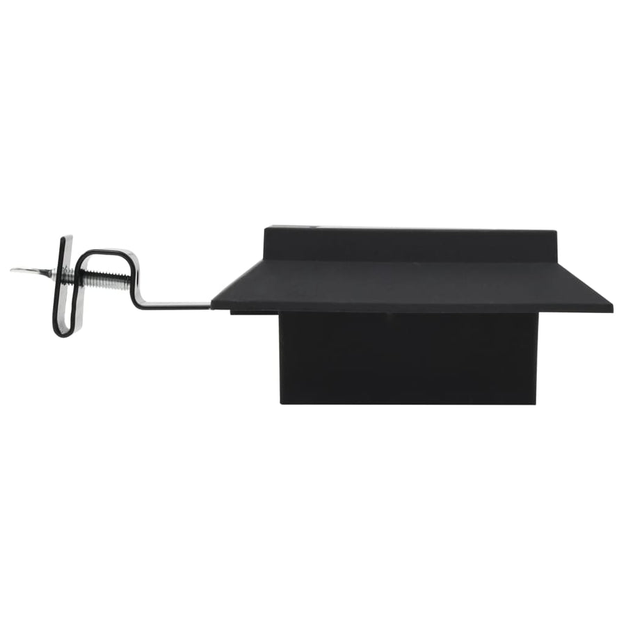 Led-Solarlampen Vierkant 2 Cm St 6 Zwart