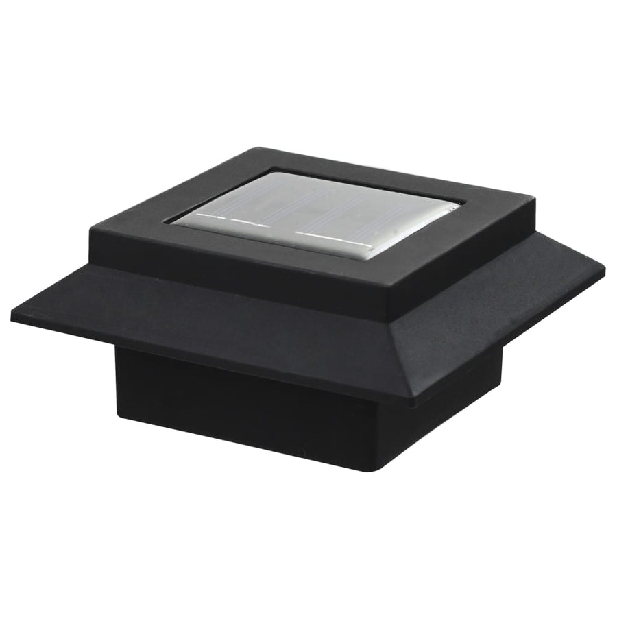 Led-Solarlampen Vierkant 2 Cm St 6 Zwart