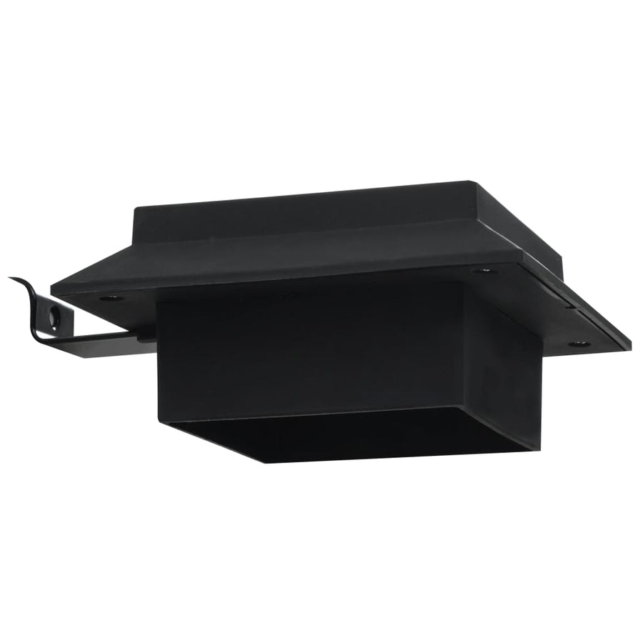 Led-Solarlampen Vierkant 2 Cm St 6 Zwart