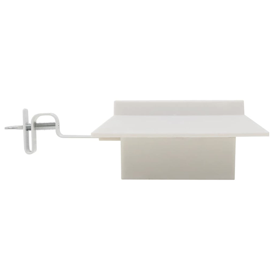 Led-Solarlampen Vierkant 2 Cm St 6 Wit