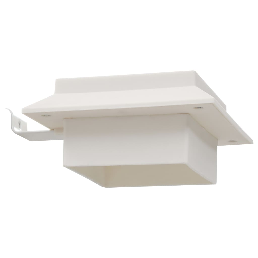 Led-Solarlampen Vierkant 2 Cm St 6 Wit