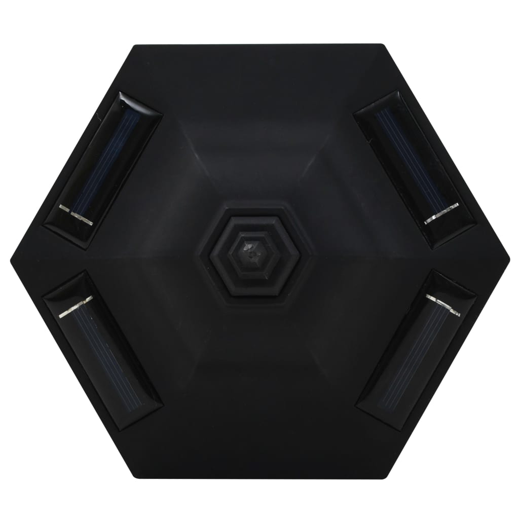 Led-Solarlampen Zwart St 3