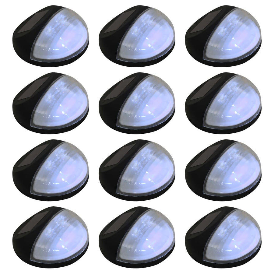 Led-Wandlampen Solar Rond 12 St 12