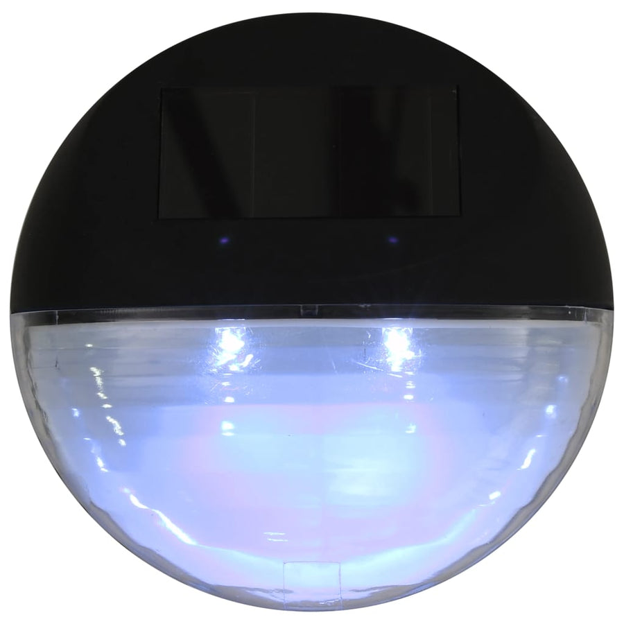 Led-Wandlampen Solar Rond 12 St 12