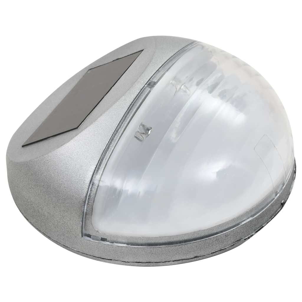 Led-Wandlampen Solar Rond St 12 Zilver