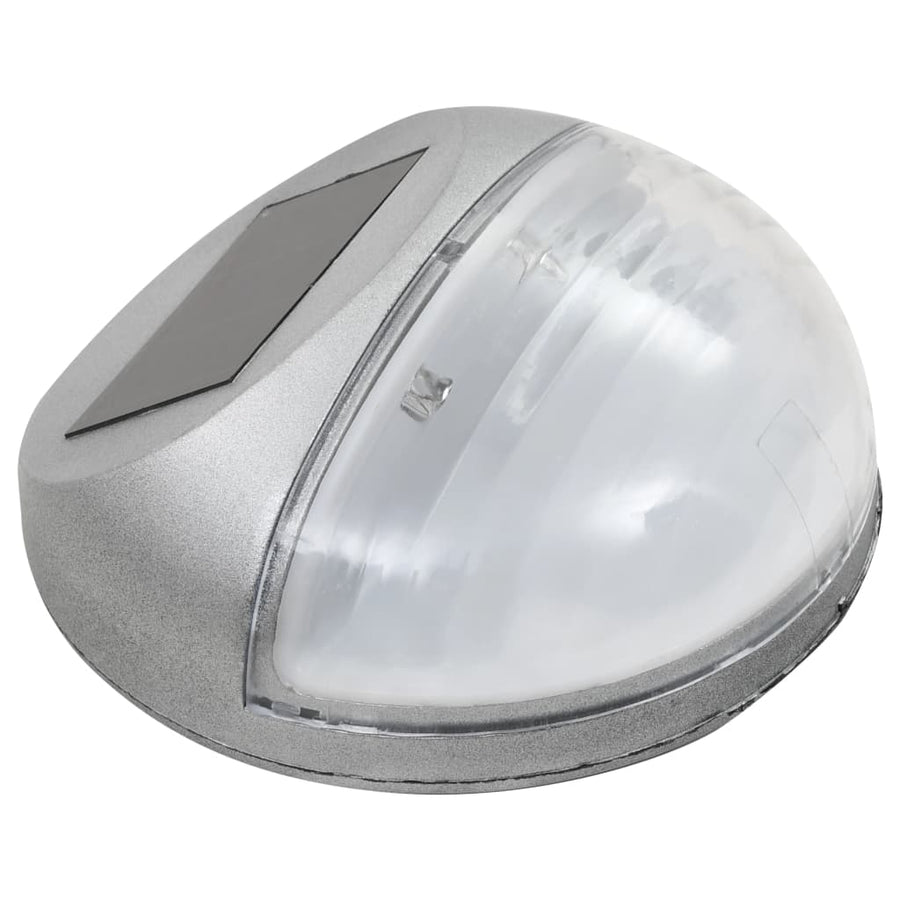 Led-Wandlampen Solar Rond St 12 Zilver