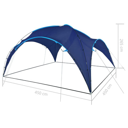Partytent Boog Donkerblauw