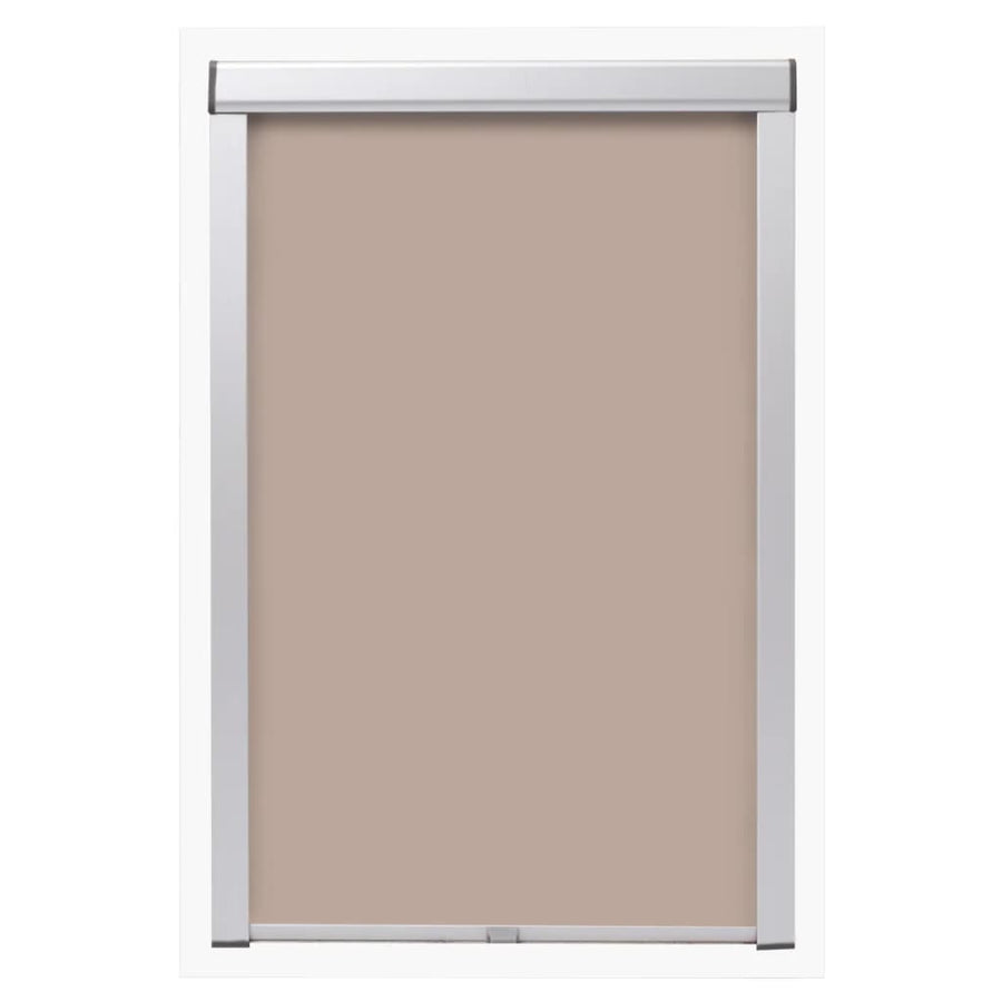 Rolgordijn Verduisterend Beige ck04