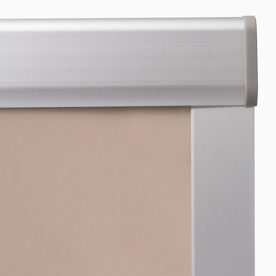 Rolgordijn Verduisterend Beige mk08