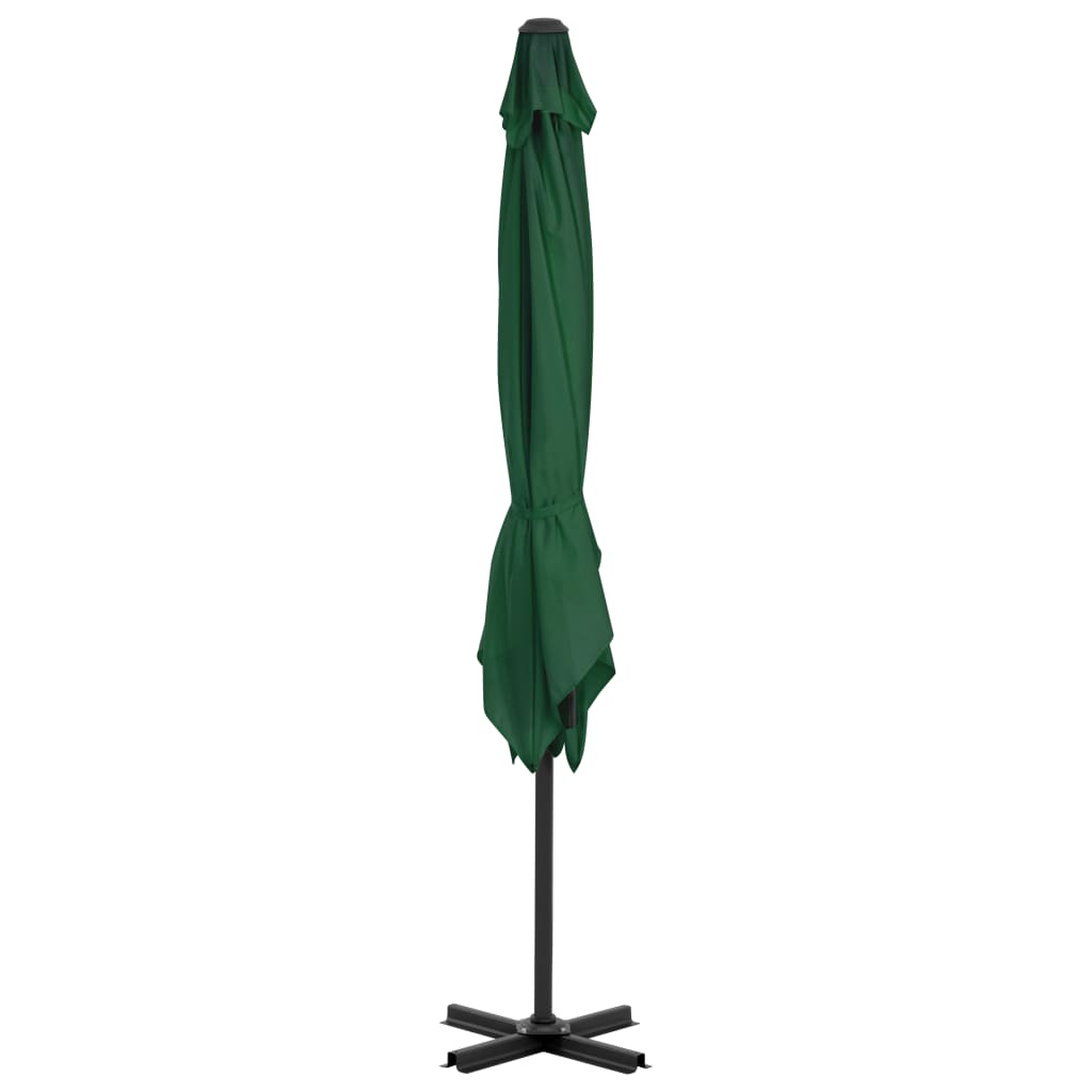 Zweefparasol Met Aluminium Paal Groen 250 x 250 cm Lichtgroen