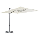 Zweefparasol Met Stalen Paal Kleurig 250 x 250 cm Zand