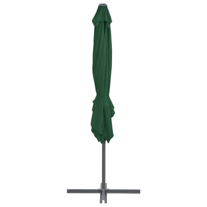 Zweefparasol Met Stalen Paal Groen 250 x 250 cm Lichtgroen