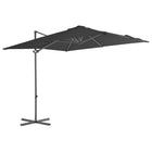 Zweefparasol Met Stalen Paal 250 x 250 cm Antraciet