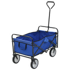 Foldable steel blue handcart